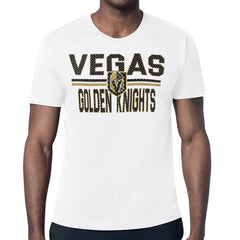 Vegas Golden Knights Starter Mesh Look Team Name T-Shirt - White T-shirts