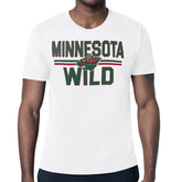 Minnesota Wild Starter Mesh Look Team Name T-Shirt - White T-shirts