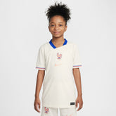 France Women's National Team Youth 2025/26 Away Replica Jersey - Cream on sale