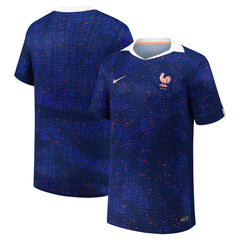 France Women's National Team Youth 2025/26 Home Replica Jersey - Blue sale