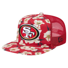 San Francisco 49ers New Era Adventure Pattern Golfer Snapback Hat - Scarlet discount