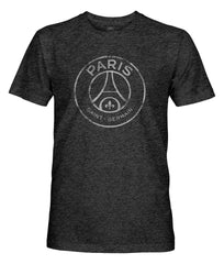 Paris Saint-Germain 1863FC Mono Badge Vintage Tri-Blend T-Shirt on sale - Black
