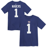 Malik Nabers New York Giants Preschool Name & Number T-Shirt - Royal online