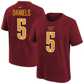 Jayden Daniels Washington Commanders Preschool Player Name & Number T-Shirt - Burgundy online