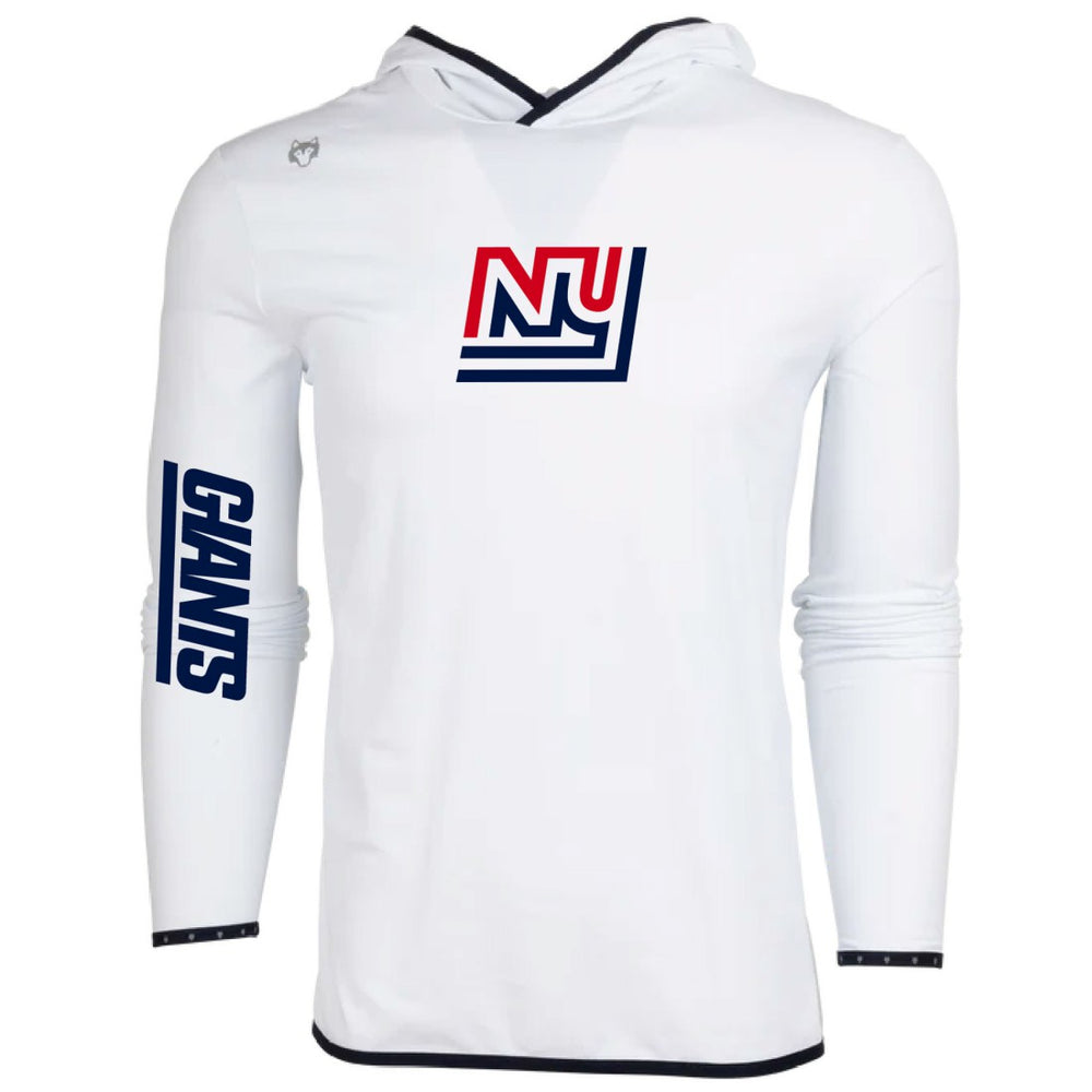 New York Giants Greyson Clothiers Colorado Long Sleeve Hoodie T-Shirt - White sale