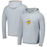 Minnesota Vikings Greyson Clothiers Colorado Long Sleeve Hoodie T-Shirt - Gray on sale