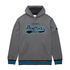 Carolina Panthers Vintage Logo Snow Washed Fleece Pullover Hoodie - Heather Gray online