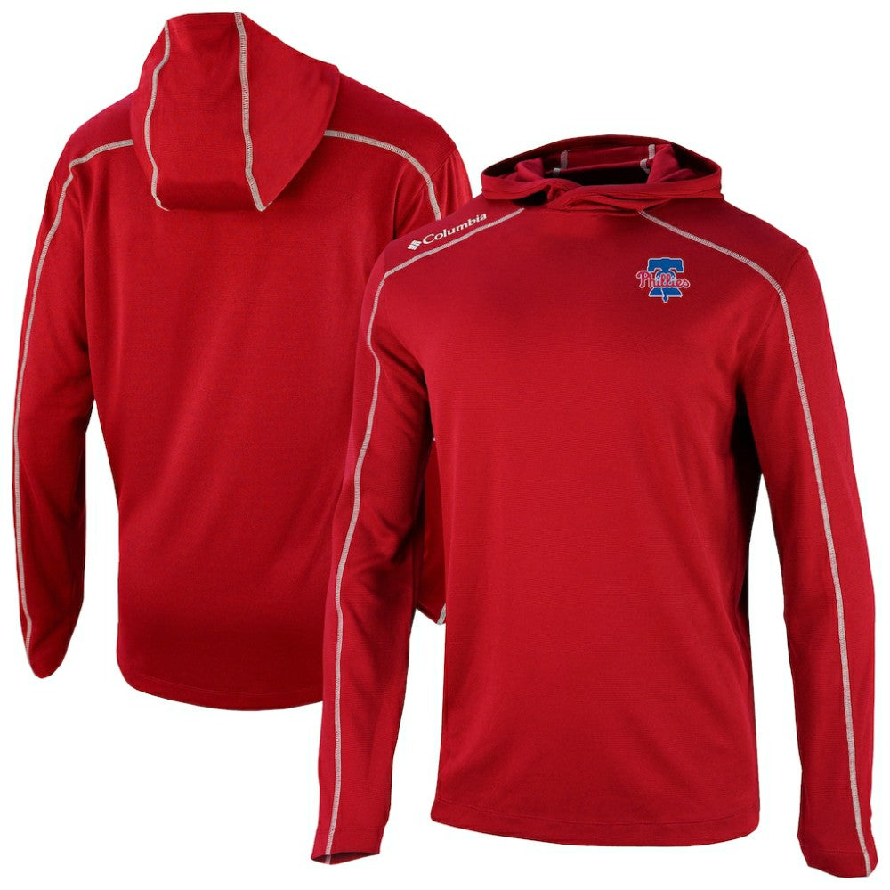 Philadelphia Phillies Omni-Wick Shotgun Pullover Hoodie Red