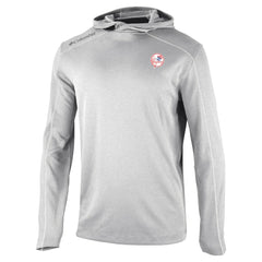 New York Yankees Omni-Wick Shotgun Pullover Hoodie Gray