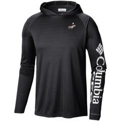 Los Angeles Dodgers Omni-Wick Terminal Tackle Raglan Long Sleeve Hoodie T-Shirt Black