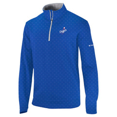 Los Angeles Dodgers Wickham Hills Omni-Wick Quarter-Zip Jacket Royal