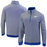 Los Angeles Dodgers Omni-Wick Even Lie Quarter-Zip Pullover Top Royal