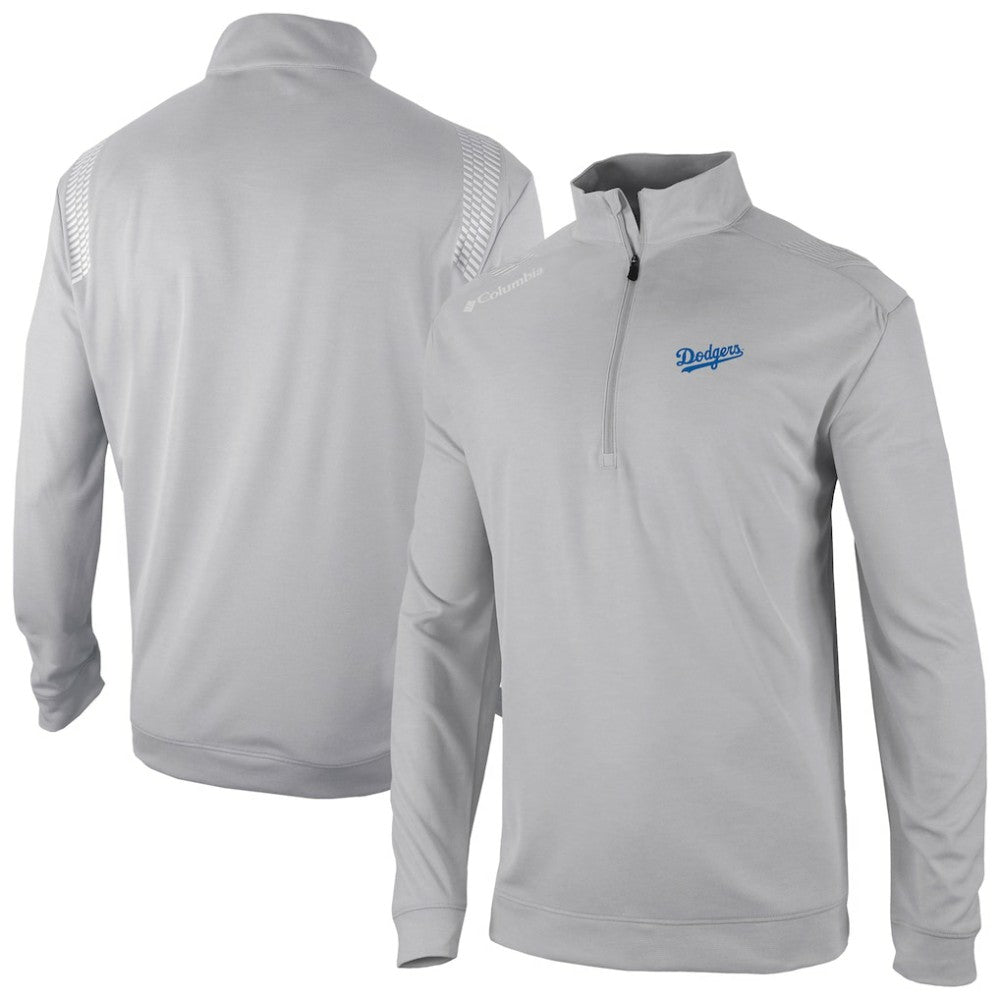 Los Angeles Dodgers Oakland Downs Omni-Wick Quarter-Zip Top Gray