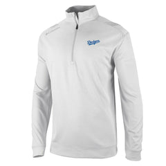 Los Angeles Dodgers Oakland Downs Omni-Wick Quarter-Zip Top White