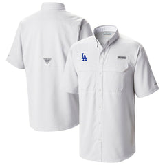 Los Angeles Dodgers Omni-Wick Low Drag Offshore Button-Up Shirt White