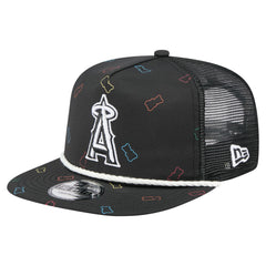 Los Angeles Angels Gummy Golfer Trucker Adjustable Hat Black
