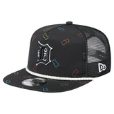 Detroit Tigers Gummy Golfer Trucker Snapback Hat Black