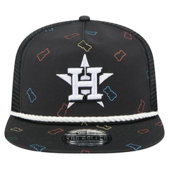 Houston Astros Gummy Golfer Trucker Adjustable Hat Black