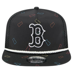 Boston Red Sox Gummy Golfer Trucker Adjustable Hat Black