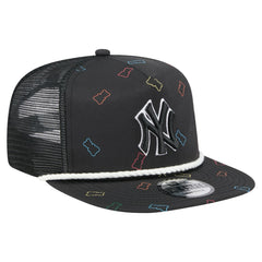 New York Yankees Gummy Golfer Trucker Adjustable Hat Black