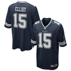 Ezekiel Elliott Dallas Cowboys Team Game Jersey - Navy discount