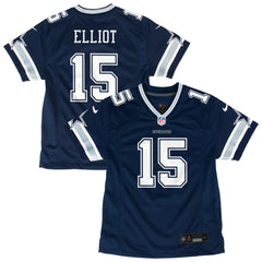 Ezekiel Elliott Dallas Cowboys Youth Game Jersey - Navy for sale