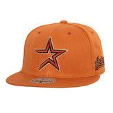Houston Astros Cooperstown Collection Fitted Hat Orange
