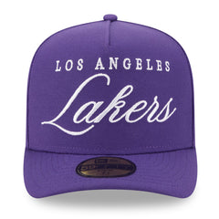 Los Angeles Lakers 2025 NBA Draft A-Frame 59FIFTY Fitted Hat - Purple sale