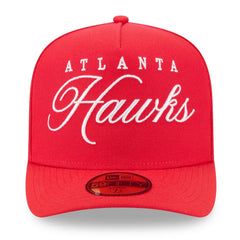 Atlanta Hawks 2025 NBA Draft A-Frame 59FIFTY Fitted Hat - Red on sale