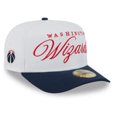 Washington Wizards 2025 NBA Draft A-Frame 59FIFTY Fitted Hat - White/Navy discount