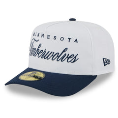 Minnesota Timberwolves 2025 NBA Draft A-Frame 59FIFTY Fitted Hat - White/Navy for sale