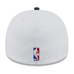 Minnesota Timberwolves 2025 NBA Draft A-Frame 59FIFTY Fitted Hat - White/Navy for sale
