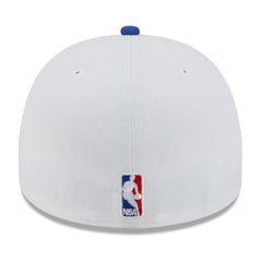 Philadelphia 76ers 2025 NBA Draft A-Frame 59FIFTY Fitted Hat - White/Royal shop