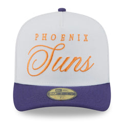 Phoenix Suns 2025 NBA Draft A-Frame 59FIFTY Fitted Hat - White/Purple online