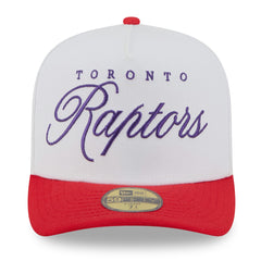 Toronto Raptors 2025 NBA Draft A-Frame 59FIFTY Fitted Hat - White/Red cheap