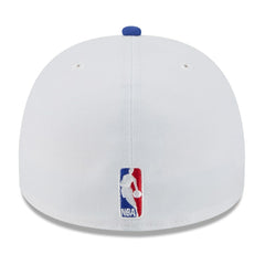Golden State Warriors 2025 NBA Draft A-Frame 59FIFTY Fitted Hat sale - White/Royal discount