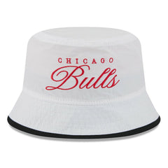 Chicago Bulls 2025 NBA Draft Nylon Bucket Hat - White/Black shop