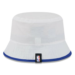 Philadelphia 76ers 2025 NBA Draft Nylon Bucket Hat - White/Royal sale