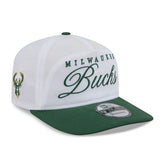 Milwaukee Bucks 2025 NBA Draft On-Stage Nylon 19TWENTY Adjustable Hat - White/Hunter Green shop