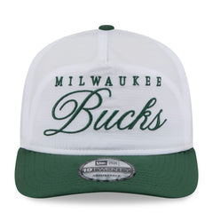 Milwaukee Bucks 2025 NBA Draft On-Stage Nylon 19TWENTY Adjustable Hat - White/Hunter Green shop