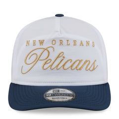 New Orleans Pelicans 2025 NBA Draft On-Stage Nylon 19TWENTY Adjustable Hat - White/Navy discount