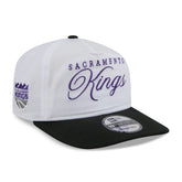 Sacramento Kings 2025 NBA Draft On-Stage Nylon 19TWENTY Adjustable Hat - White/Black on sale