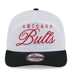 Chicago Bulls 2025 NBA Draft On-Stage Nylon 19TWENTY Adjustable Hat - White/Black for sale