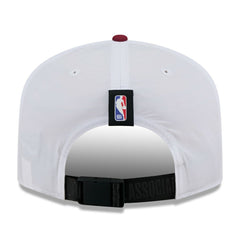 Cleveland Cavaliers 2025 NBA Draft On-Stage Nylon 19TWENTY Adjustable Hat sale - White/Wine on sale