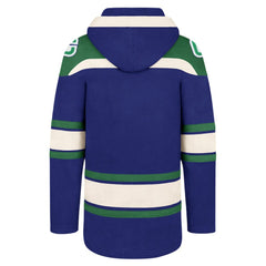 Vancouver Canucks '47 Superior Lacer Hoodie - Royal Hoodies