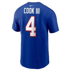 James Cook Buffalo Bills Name & Number T-Shirt - Royal outlet