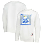 Los Angeles Chargers x Bud Light The Crest Pullover Sweatshirt - White cheap