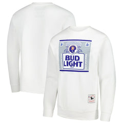 Denver Broncos x Bud Light The Crest Pullover Sweatshirt - White discount