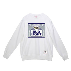 Baltimore Ravens x Bud Light The Crest Pullover Sweatshirt - White outlet