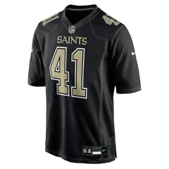 Alvin Kamara New Orleans Saints Fashion Game Jersey - Carbon Black on sale